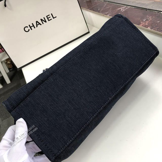 Chanel女包 66941 香奈兒經典款沙灘包 Chanel帆布購物袋  djc4034